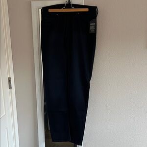 True Classic Dark Blue Denim Stretchy Jeans size 33